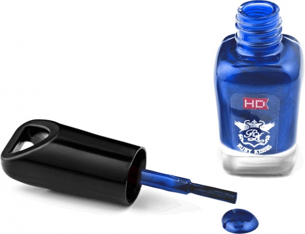 Лак для ногтей Kiss HD Mini №11 черника лесная 8 мл 