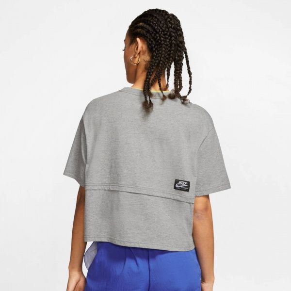 Футболка Nike W NSW ICN CLSH SS TOP CJ2040-091 XS сірий