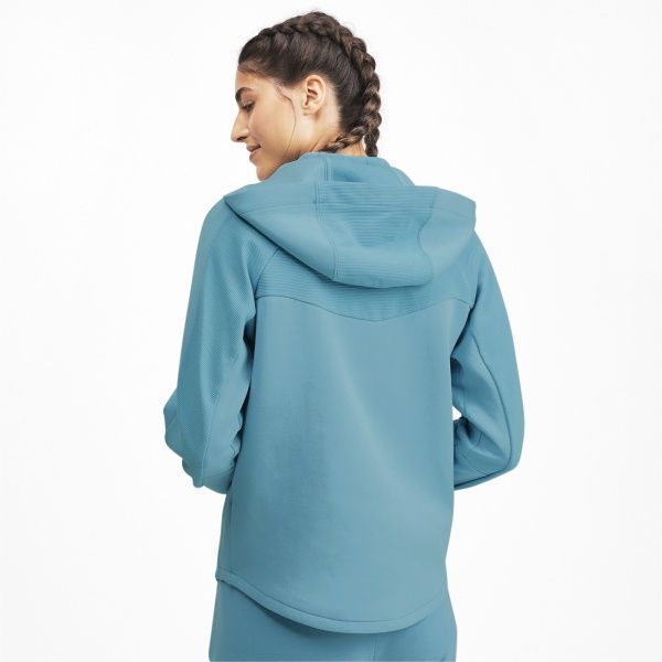 Джемпер Puma EVOSTRIPE FZ Hoody 58006045 р. L синий