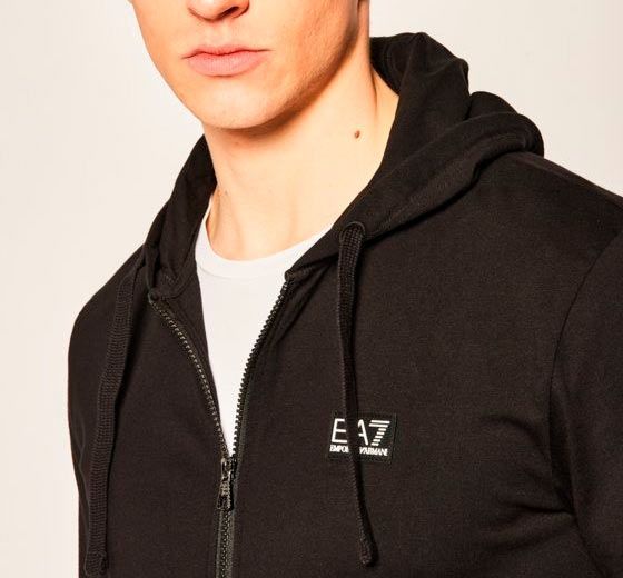 Джемпер EA7 Felpa 3HPM14-PJ7BZ-1200 р. M чорний