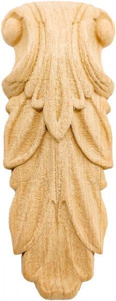 Декоративная панель деревянная кронштейн 1 шт., CB.07.40 39х100x13 мм 