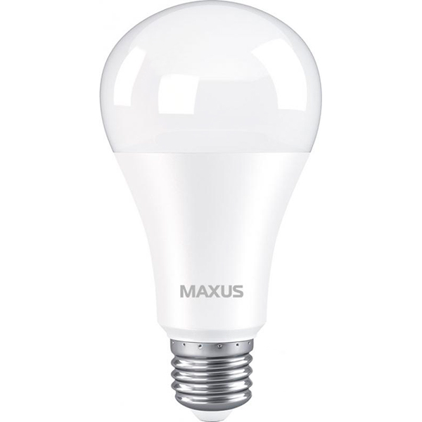 Лампа светодиодная Maxus 15 Вт A70 матовая E27 220 В 4100 К 1-LED-782 