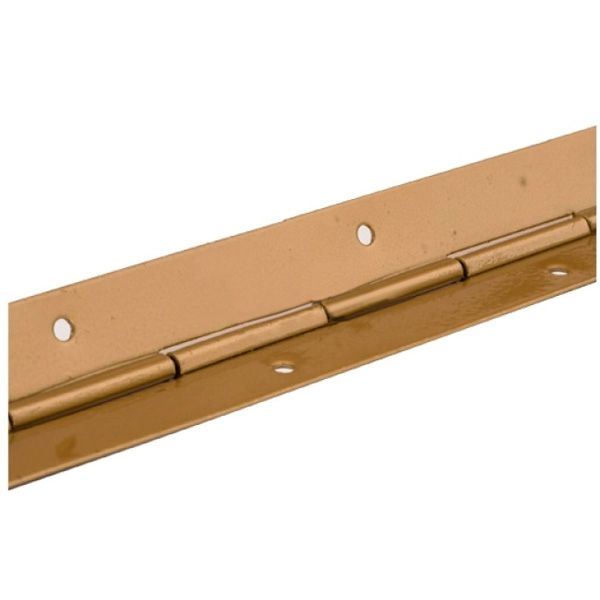 Завіса рояльна емальована 1.7 м бронза