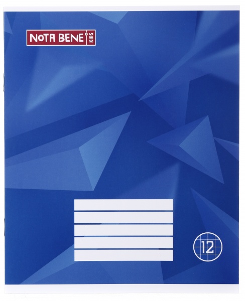 Тетрадь 12 листов клетка 2023_2 Nota Bene