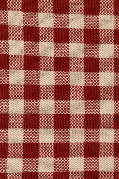 Раннер Lucy клеточка 40x140 см красный La Nuit 