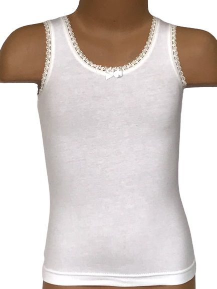 Майка для девочек Bibo р.92 белый 34151 