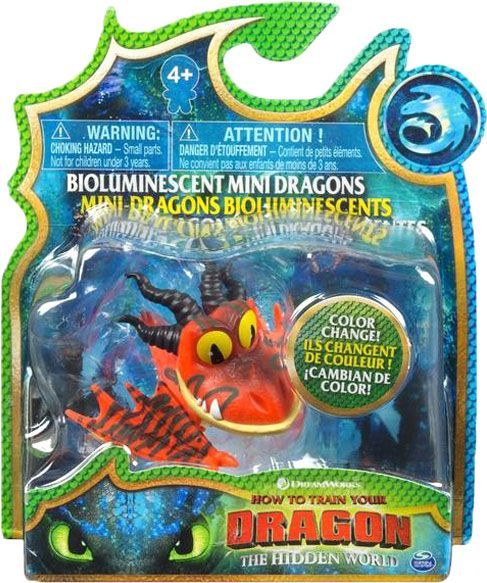 Фігурка Spin Master Як приборкати дракона 3: міні-дракон Кривоклик, що світиться під водою 