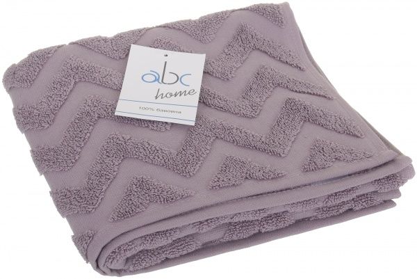 Рушник Zigzag 50x90 см кавовий ABC 