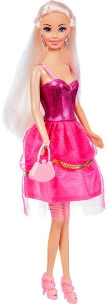 Кукла Ася блондинка с аксессуарами Яркий в моде