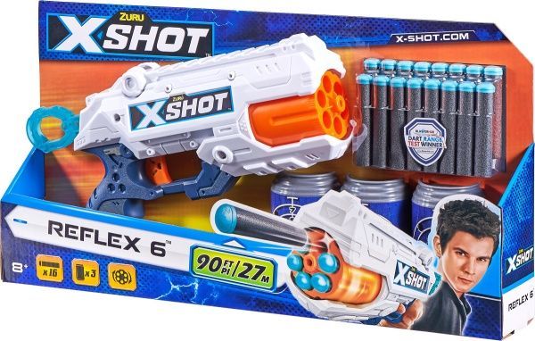 Швидкострільний бластер Zuru X-Shot Excel Reflex 6 36378Z