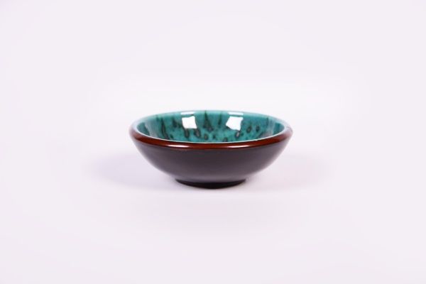 Соусник 100 мл 10 см Тіффані Бірюза Manna Ceramics