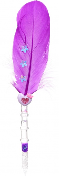 Ручка масляная Перо цветная в ассортименте 