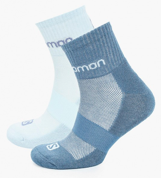 Носки Salomon S EVASION 2-PACK LC1554300 р.S синий