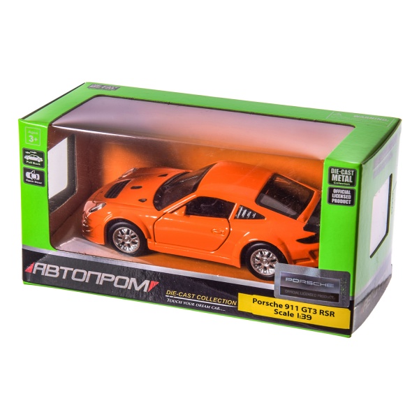 Автомодель Автопром 1:39 Porsche 911 GT3 RSR в ассортименте 4347
