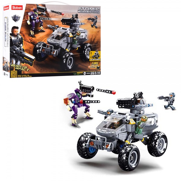 Конструктор Sluban Atomic Storm: Пехота M38-B0996