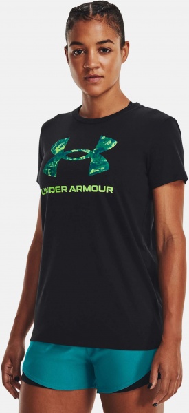 Футболка Under Armour SPORTSTYLE LOGO SS 1356305-005 р.M чорний
