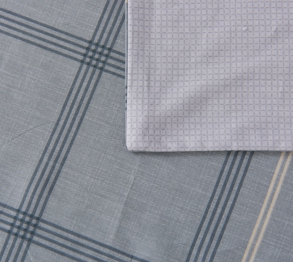 Комплект постельного белья Lucas 1,5 серый с рисунком La Nuit 