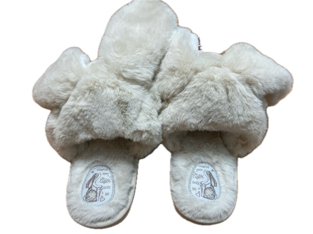 Тапки домашние Gemelli Заец р.36 бежевый