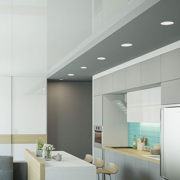 Світильник вбудовуваний (Downlight) Светкомплект SDAL-R 07 LED 7 Вт 4500 К білий 