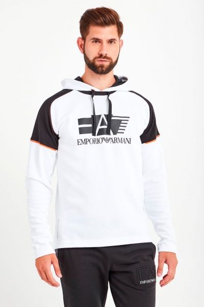 Джемпер EA7 Felpa 3HPM40-PJJ5Z-1100 р. L білий