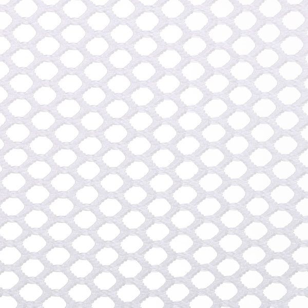 Ткань тюлевая крупная сетка 295 см белый 