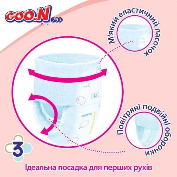 Підгузки-трусики Goon Plus 12-20 кг Big XL унісекс 38 шт./уп.