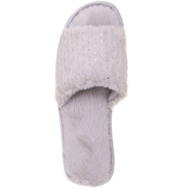 Взуття домашнє La Nuit Шайні р. 36/37 сірий 