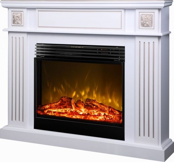 Камінокомплект ART FLAME Наполеон & Мірабелла (білий)