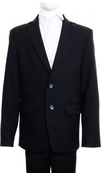 Пиджак школьный для мальчика Shpak мод.447 р.36 р.140 черный 