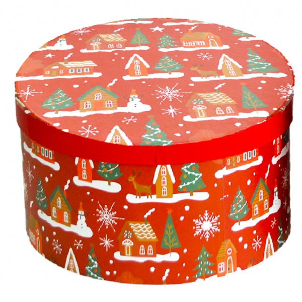 Коробка подарочная Избушки 24.5х13.8 см 2110230906