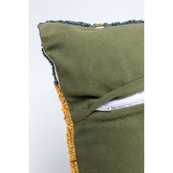 Подушка Чубчатые Цветочки 40x60 см разноцветный KARE Design 