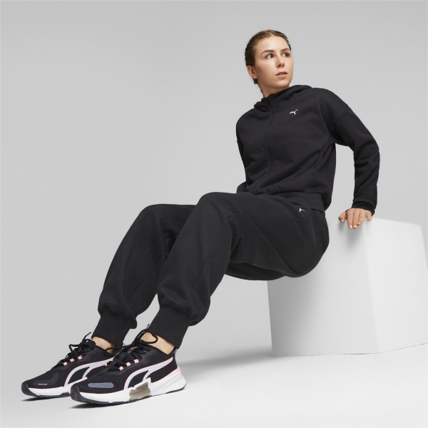 Джемпер Puma TRAIN FAVORITE FLEECE FULL ZIP 52423301 р.M чорний