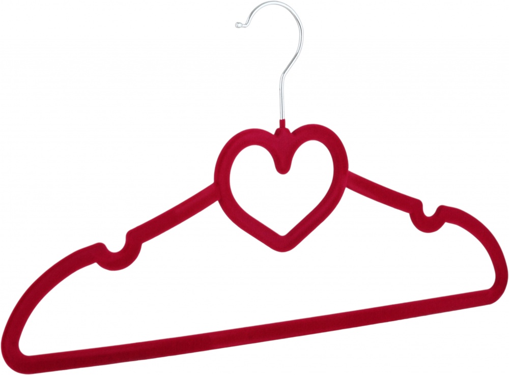 Набір вішалок Vivendi Pink Heart 5 шт.