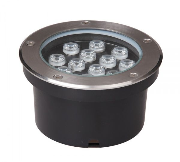 Грунтовая подсветка Jazzway LED PGR R180 4000 K 12 Вт хром 