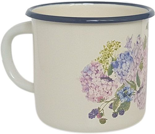 Кружка эмалированная 0,5 л Анабель Idilia