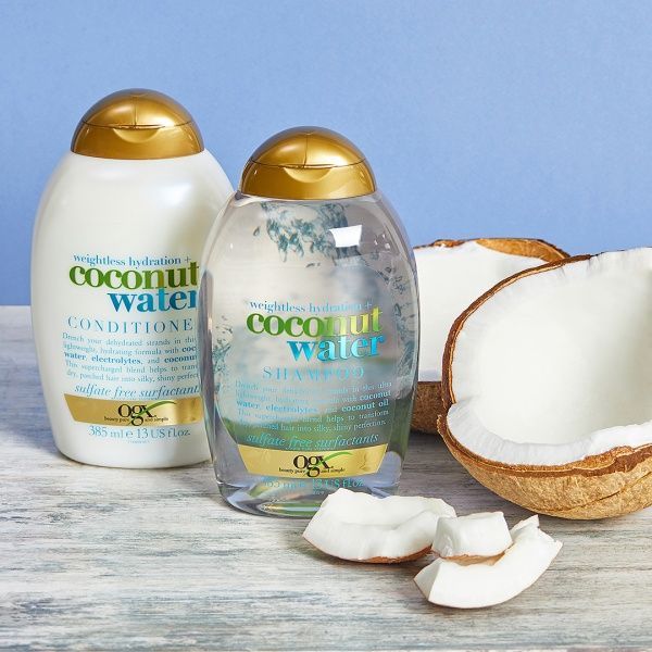 Кондиціонер Ogx Coconut Water Невагоме зволоження з кокосовою водою 385 мл