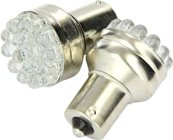 Лампа светодиодная RinG (LED3829R) P21W BA15S 12 В 0,05 Вт 2 шт 4000