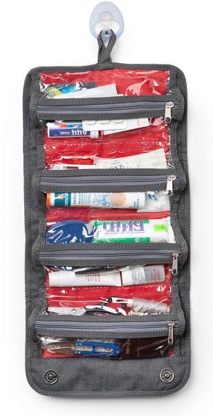 Органайзер дорожный для мелочей ТрендБай Зиппин серый