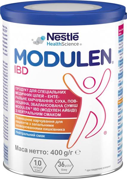 Сухая лечебная смесь Nestle Modulen IBD 400 г