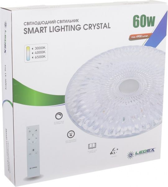 Светильник светодиодный Ledex 60 Вт белый 3000-6500 К LX-102974 