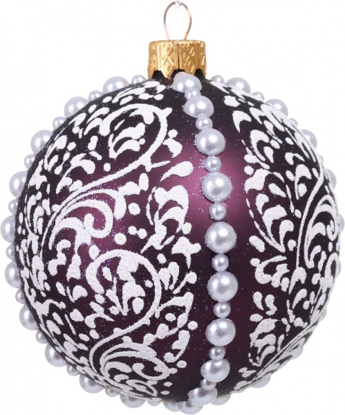 Шар декоративный Элит d 80 мм в ассортименте