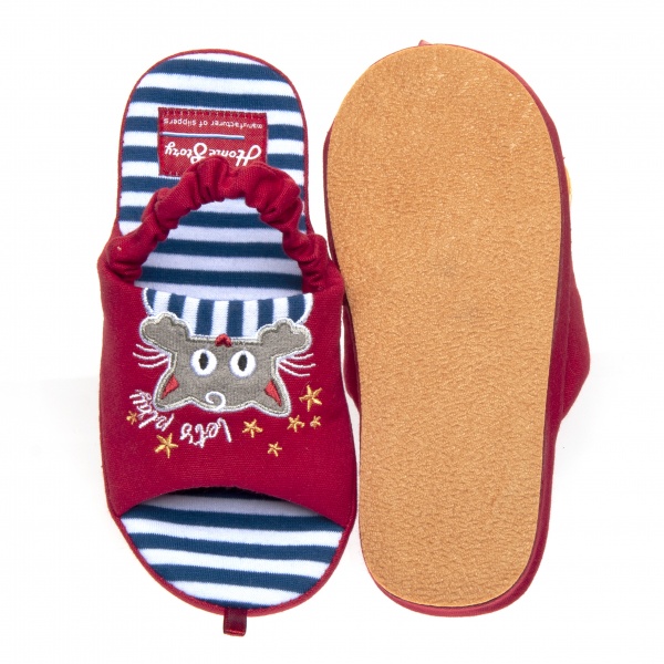 Тапочки детские для мальчика Home Story р.25 красный 210853-9 