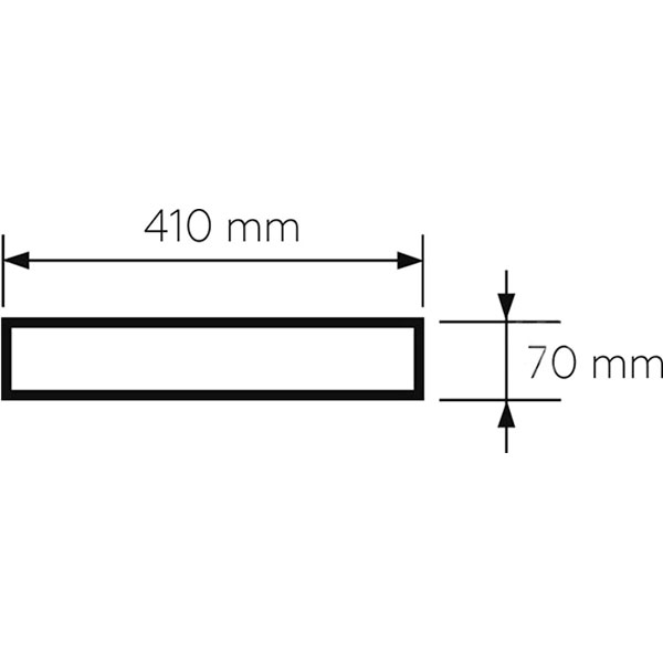 Світильник світлодіодний Eurolamp Amber Deco N7 24 Вт білий 4000 К 