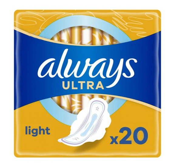 Прокладки гігієнічні Always Ultra light 20 шт.