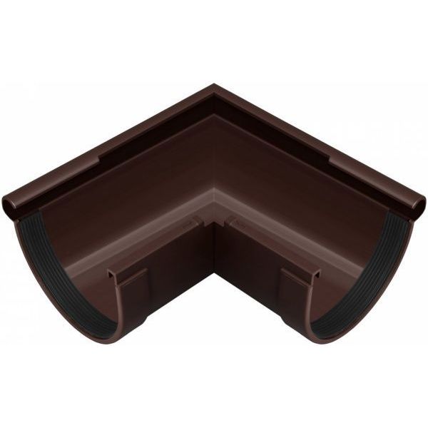 Угол наружный RAINWAY Rainway 90° коричневый 130 мм коричневый 