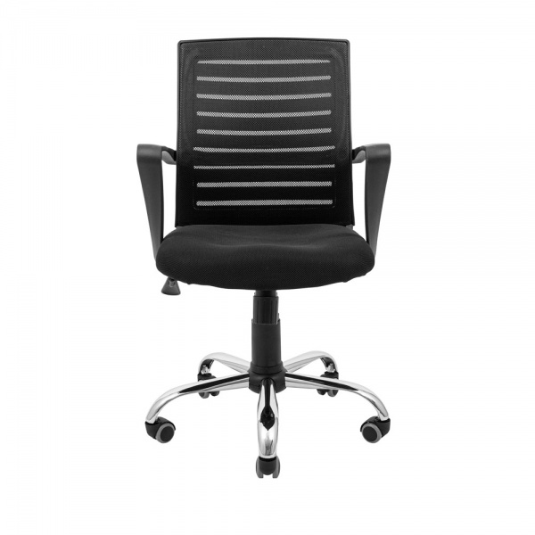 Крісло Richman Флеш Ю Хром М-1 Сітка чорний 