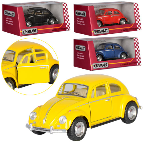 Мини-модель Kinsmart 1:32 Volkswagen Classical Beetle 1967 KT5057W