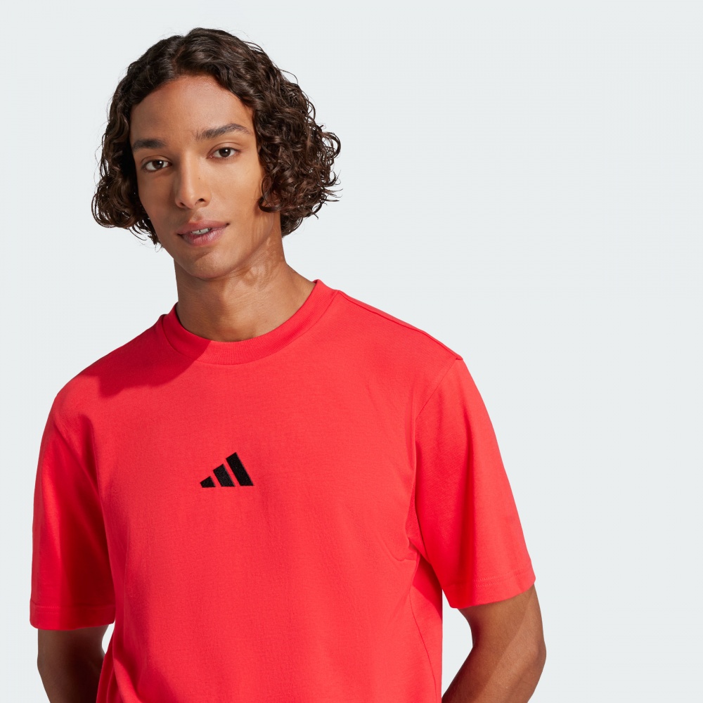 Футболка Adidas M SL SJ T JF1095 р.XL красный