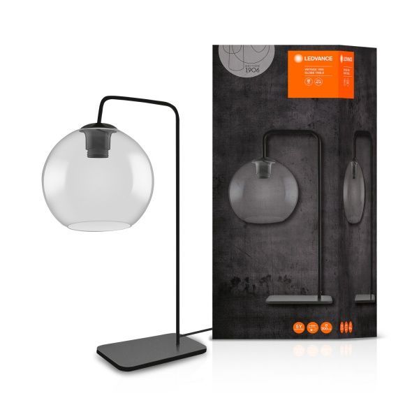 Настольная лампа декоративная Ledvance Vintage 1906 Globe 1x60 Вт E27 черный 