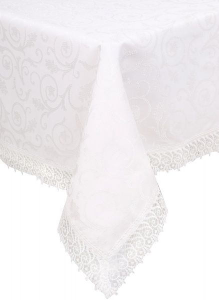 Скатерть KDK 140x180 см кремовый Karna 